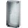 Hensel Mi0410 Mi-Leergehäuse, Einbaumaße 275x575x19mm, transparenter Deckel
