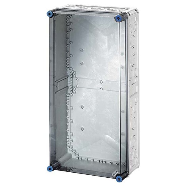 Hensel Mi0400 Mi-Leergehäuse, Einbaumaße 275x575x146mm, transparenter Deckel