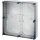 Hensel Mi0800 Mi-Leergehäuse, Einbaumaße 575x575x146mm, transparenter Deckel