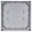 Hensel Mi0201 Mi-Leergehäuse, Einbaumaße 275x275x146mm, nicht durchsichtiger Deckel