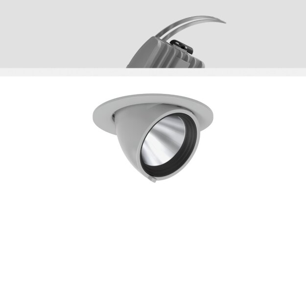 RZB 911575.004 LED-Einbaustrahler Golas 930 silber
