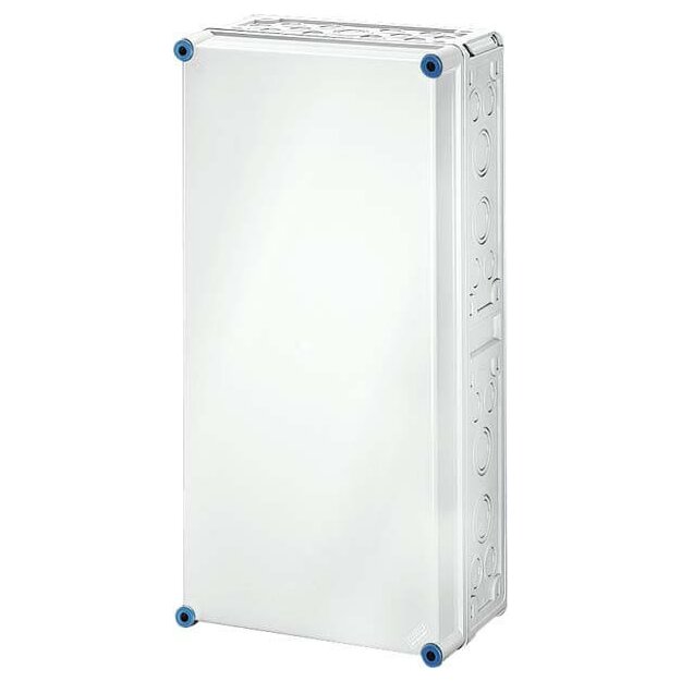 Hensel Mi0401 Mi-Leergehäuse, Einbaumaße 275x575x146mm, nicht durchsichtiger Deckel