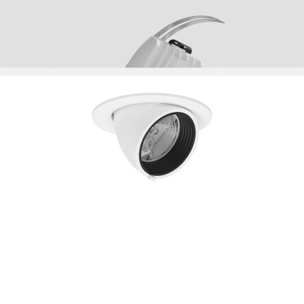RZB 911577.002.76 LED-Einbaustrahler Golas 930 DALI weiß