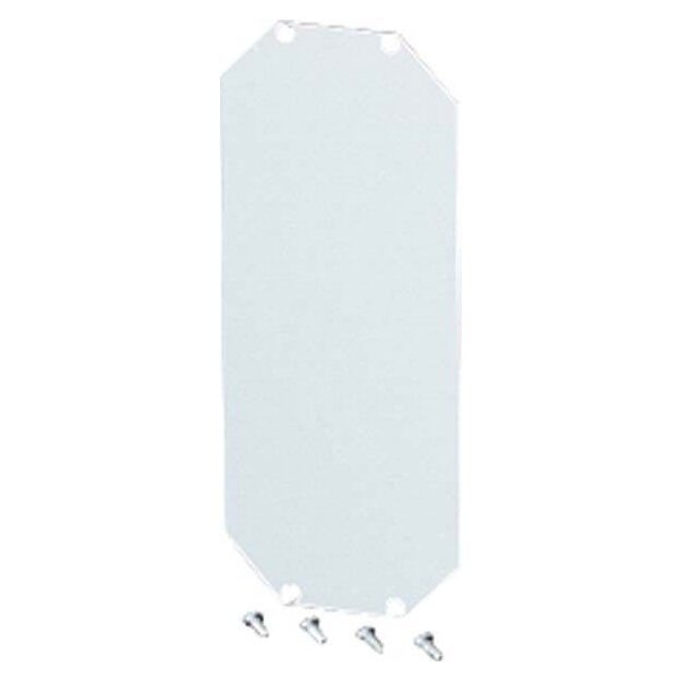 Hensel MiMP1 Montageplatte aus Isolierstoff 4 mm stark, für Mi-Leergehäuse Mi 01..