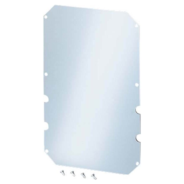 Hensel MiMP3 Montageplatte aus Isolierstoff 4 mm stark, für Mi-Leergehäuse Mi 03..