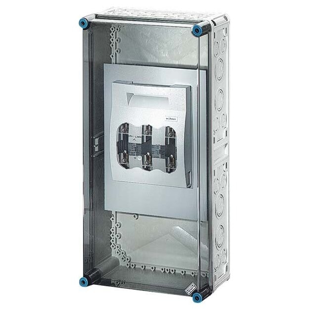 Hensel Mi5451 Mi-NH-Sicherungslasttrennschaltergehäuse , 1xNH 1, 3polig 250 A+PE+N