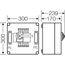 Hensel Mi7256 Mi-Lastschaltergehäuse 160A, 3polig +...