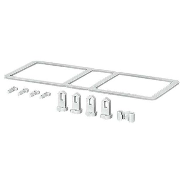 Hensel MiWD2 Wanddichtung mit Befestigungsteilen für Mi-Gehäusewand 150 oder 300 mm