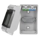 Hensel KV 9103 Kleinverteiler IP65 mit 3 Teilungseinheiten – Feuchtraum-Verteilerkasten