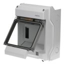 Hensel KV 9106 Kleinverteiler IP65 mit 6 Teilungseinheiten – Feuchtraum-Verteilerkasten