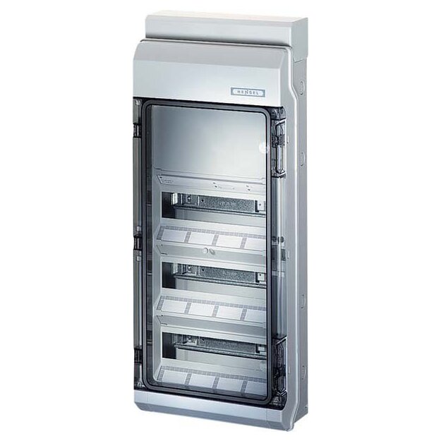 Hensel KV9440 KV 90-Automatengehäuse 36 Teilungseinheit 3reihig + 1 Tragschiene