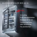 Hensel KV9440 KV 90-Automatengehäuse 36 Teilungseinheit 3reihig + 1 Tragschiene