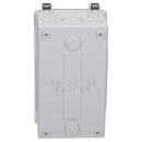 Hensel KG9001 KV-Leergehäuse, Einbaumasse bei eingebaute Montageplatte 101x205x95 mm