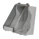 Hensel KG9001 KV-Leergehäuse, Einbaumasse bei eingebaute Montageplatte 101x205x95 mm