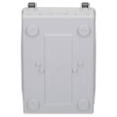 Hensel KG9002 KV-Leergehäuse, Einbaumasse bei eingebaute Montageplatte 133x205x95 mm