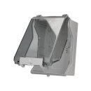 Hensel KG9002 KV-Leergehäuse, Einbaumasse bei eingebaute Montageplatte 133x205x95 mm