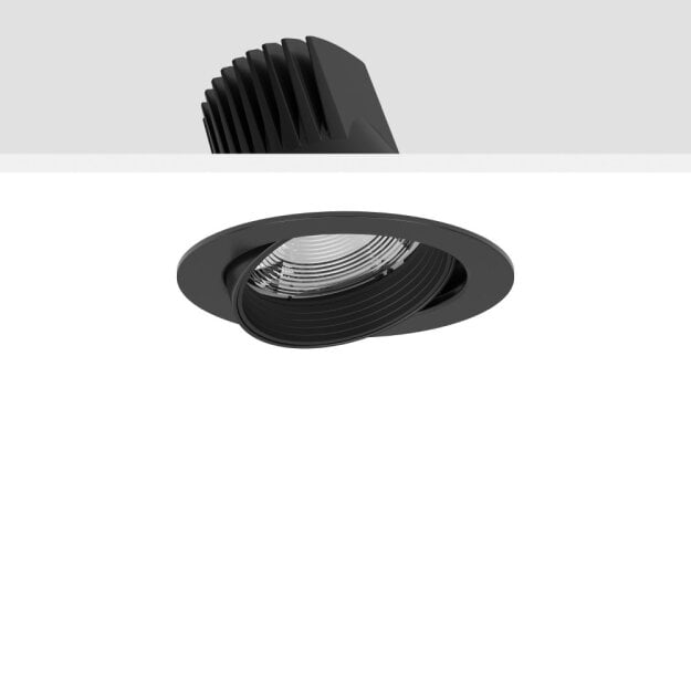 RZB 911646.003.2 LED-Einbaustrahler Rondos 927 schwarz