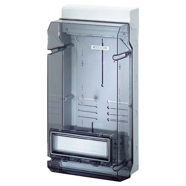 Hensel KV9337 KV-Zählergehäuse mit Zähler- tragpl.+Klappdeckel, 295x583x182 mm