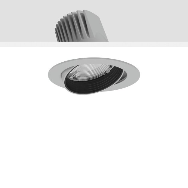 RZB 911648.004.1.76 LED-Einbaustrahler Rondos 940 DALI silber