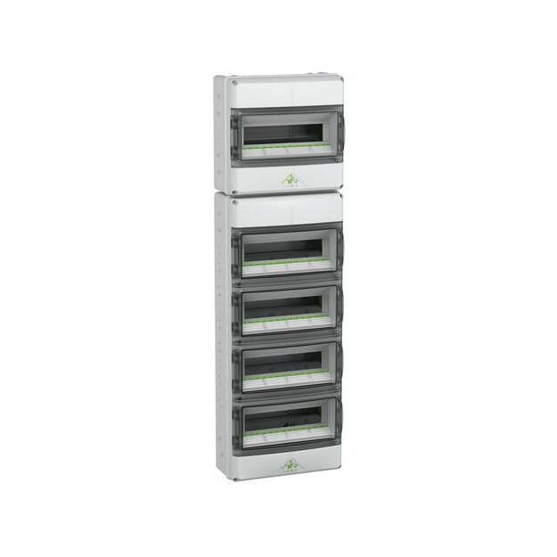 Spelsberg 73347001 Feuchtraum Aufputz Verteiler AK 70 Air belüftet 1- und 4-reihig IP65 315 x 1050 x 155 mm
