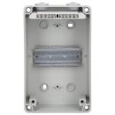 Spelsberg AK 05 Kleinverteiler grau Schutzart IP65 5 Teilungseinheiten Schlagfestigkeit IK07 Schutzklasse II Bemessungsspannung 400V AC 73540501