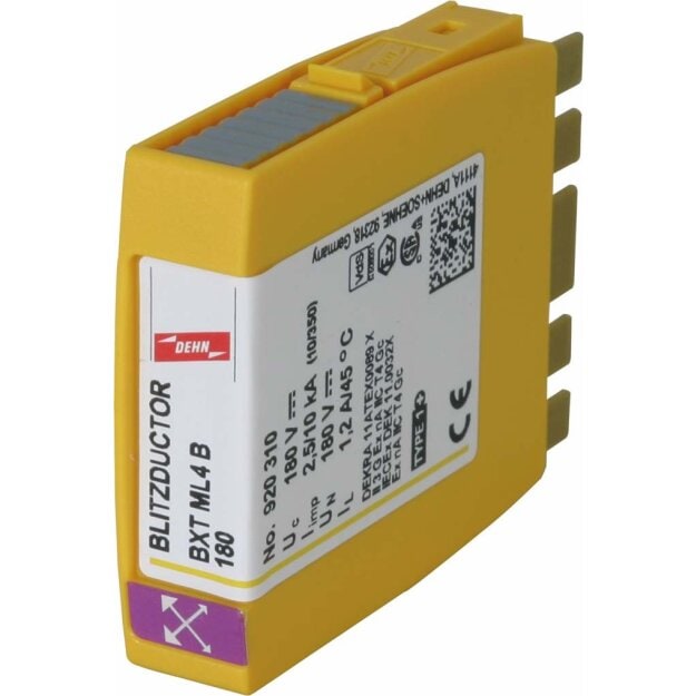 Dehn 920310 Blitzstromableiter-Modul 4-polig BLITZDUCTOR XT mit LifeCheck BXT ML4 B 180
