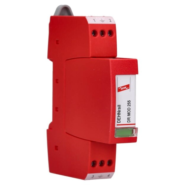 Dehn 953200 Überspannungsableiter Typ 3 DEHNrail M 2-polig 255V für Industrieelektronik DR M 2P 255