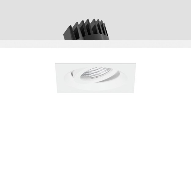 RZB 901837.002.1.76 LED-Einbaustrahler  840 ML DALI weiß