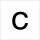 RZB 99223.013.C Buchstabe "C"