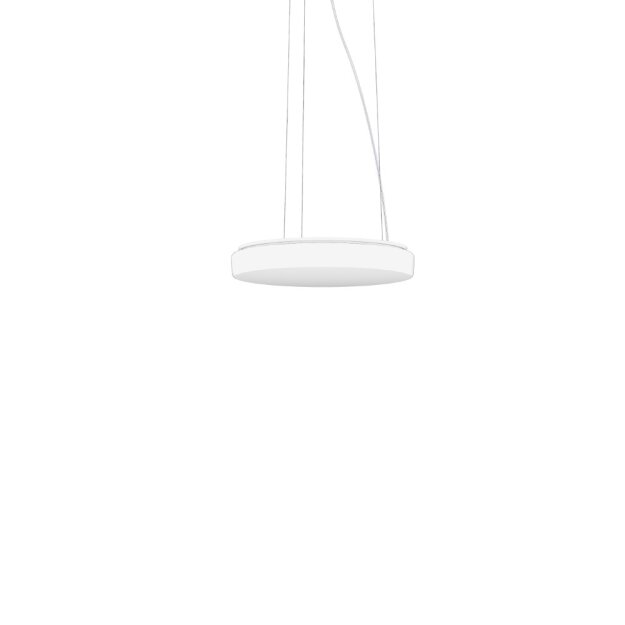 RZB 312089.002.4.76 LED-Pendelleuchte Flat Polymero Kreis Slim DALI 4000K