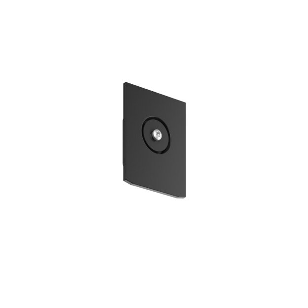 RZB 982699.003 Endkappe niedrig LINEDO schwarz