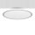 RZB 312387.004.1.12 LED-Deckeneinbauleuchte Triona 4000K DALI silber