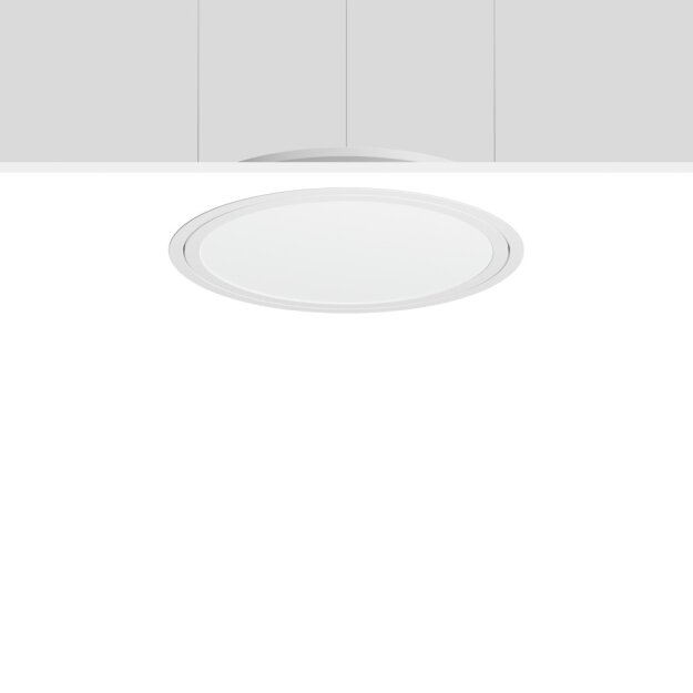 RZB 312419.002.2.12 LED-Deckeneinbauleuchte Triona 2700-6500K DALI weiß