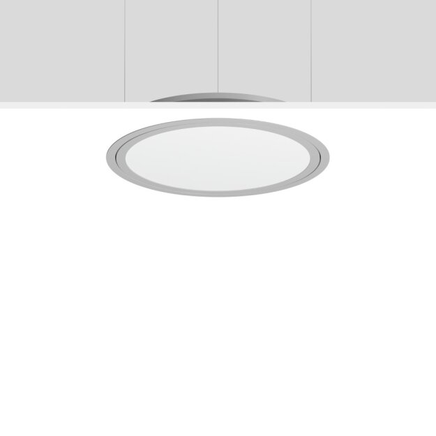 RZB 312419.004.1.12 LED-Deckeneinbauleuchte Triona 4000K DALI silber