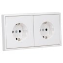 Jung Serie LS Komplett-Set Alpinweiß: 2x LS1520KIWW...