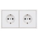 Jung Serie LS Komplett-Set Alpinweiß: 2x LS1520KIWW...