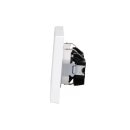 Jung Serie LS Komplett-Set Alpinweiß: 2x LS1520KIWW SCHUKO Steckdose erhöhter Berührungsschutz x LS982WW Rahmen 2fach