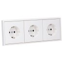 Jung Serie LS Komplett-Set Alpinweiß: 3x LS1520KIWW...