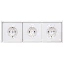 Jung Serie LS Komplett-Set Alpinweiß: 3x LS1520KIWW...
