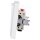 Jung Serie LS Komplett-Set Alpinweiß:  LS990WW Wippe + 506U Wippschalter Universal Einsatz + LS981WW Rahmen 1fach
