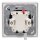 Jung Serie LS Komplett-Set Alpinweiß:  LS990WW Wippe + 506U Wippschalter Universal Einsatz + LS981WW Rahmen 1fach