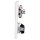 Jung Serie LS Komplett-Set Alpinweiß:  LS1520WW SCHUKO Steckdose + LS995WW Wippe + 505U Serien Wippschalter Einsatz + LS981WW Rahmen 2fach