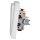 Jung Serie LS Komplett-Set Alpinweiß: LS995WW Serien Wippe + 505U Wippschalter Serie Einsatz + LS981WW Rahmen 1fach