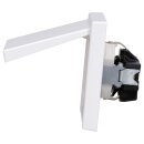 Jung Serie LS Komplett-Set Alpinweiß: LS1520KLWW SCHUKO Steckdose mit Klappdeckel + LS981WW Rahmen 1fach