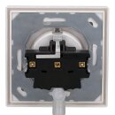 Jung Serie LS Komplett-Set Alpinweiß: LS1520KLWW SCHUKO Steckdose mit Klappdeckel + LS981WW Rahmen 1fach