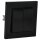 Jung Serie A Komplett-Set Schwarz: A595SW Serienschalter + 505U Wippschalter Serien + AC581SW Rahmen 1fach