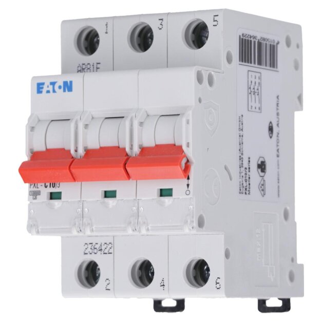 eaton LS-Schalter m.Beschrift. PXL-C10/3 236422 (1er)