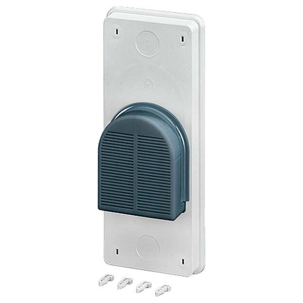 Hensel MiBF44 Belüftungsflansch mit Belüftungsgitter IP 44