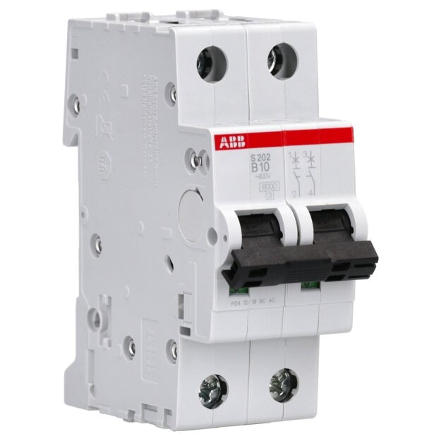 ABB S202-B10 Sicherungsautomat S200-2P 10 A-B 2CDS252001R0105
