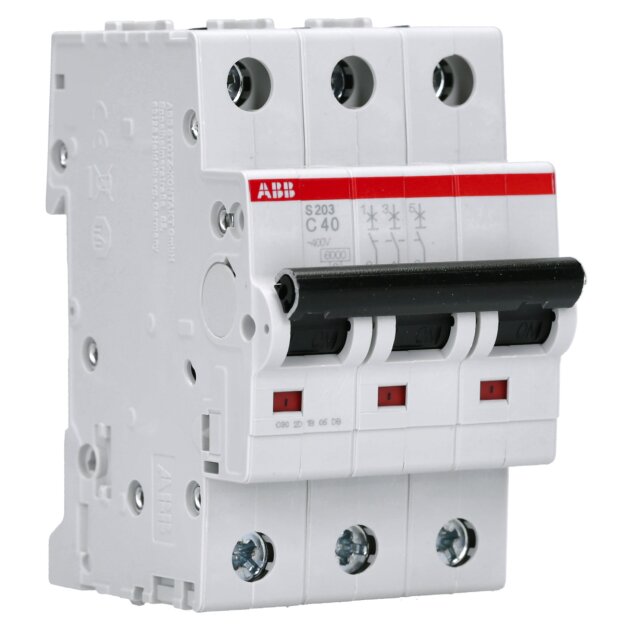 ABB S203-C40 Sicherungsautomat S200 3P 40 A C2CDS253001R0404